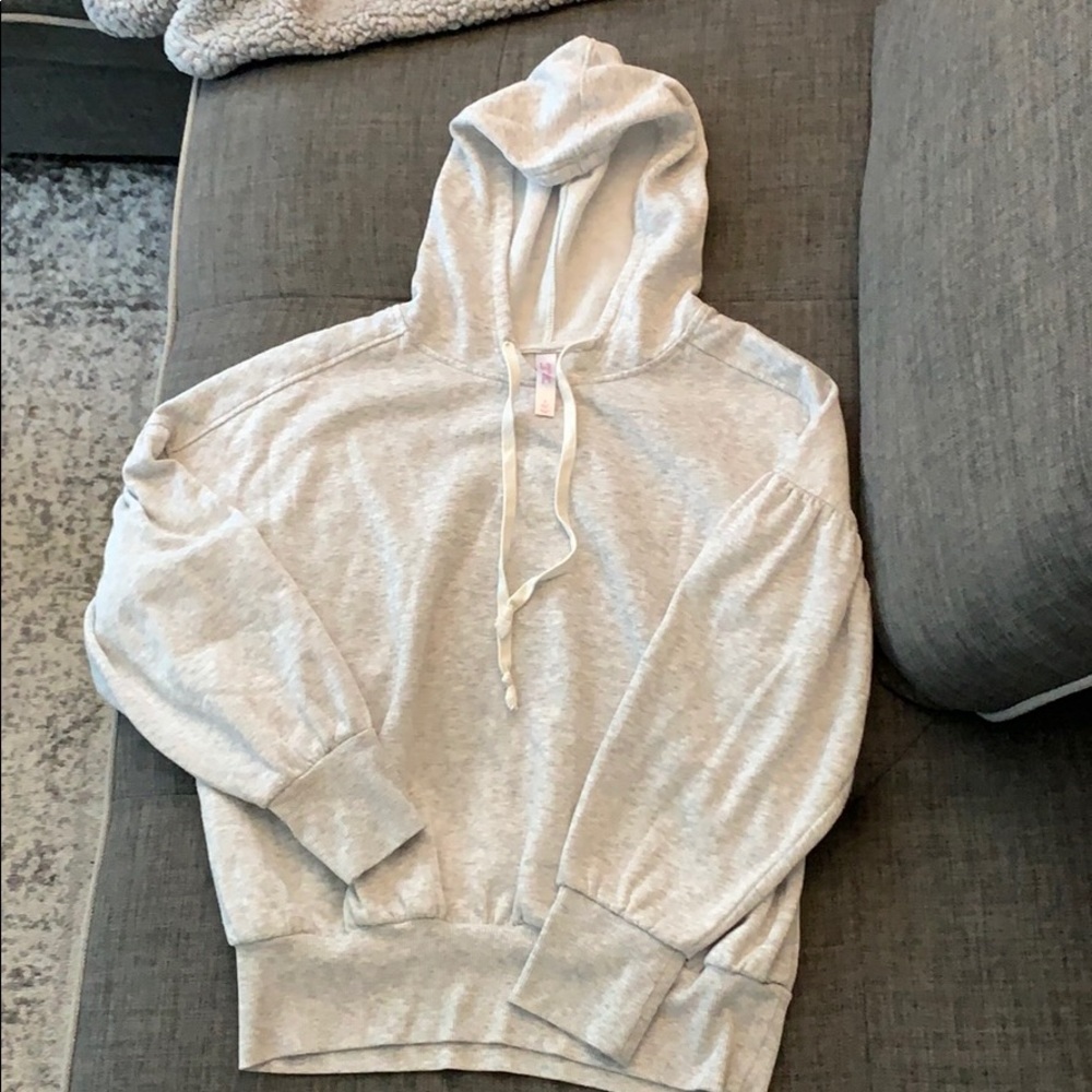 Light grey hoodie